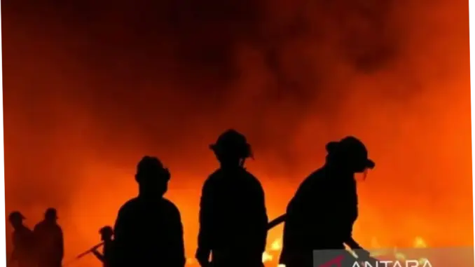 Ribuan Warga Terdampak Kebakaran Besar di Kampung Bahagia Malaysia