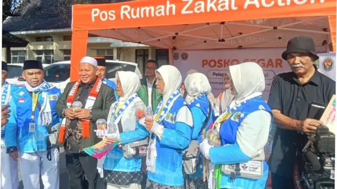 Rumah Zakat Buka "Posko Segar" bagi Jemaah Haji Majalengka
