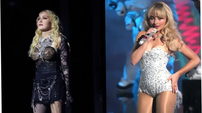 Sabrina Carpenter dan Madonna Membuat Heboh di Coachella 2026