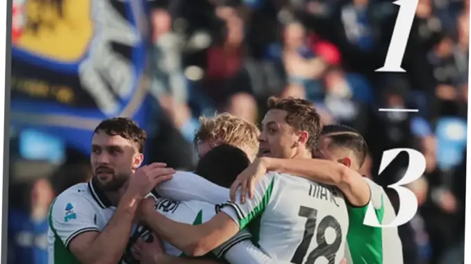 Sassuolo Calcio: Antara Kemenangan dan Kekalahan di Serie A