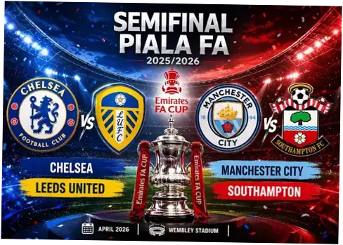 Semifinal Piala FA: Chelsea dan Man City Siap Berlaga, Siapa yang Akan Menang?