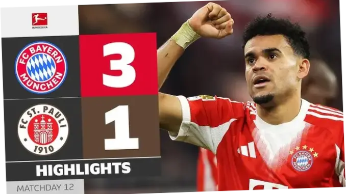 St. Pauli vs Bayern Munich: Pertarungan Sengit di Bundesliga 2025/26