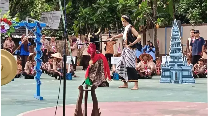 Teatrikal Candi Prambanan Meriahkan Pesta Siaga Cabang Kwarcab Boyolali