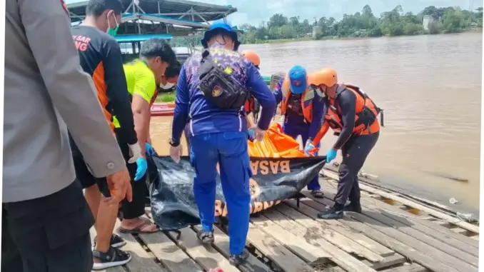 Tim SAR Gabungan Temukan Jasad Korban Tenggelam di Sungai Katingan