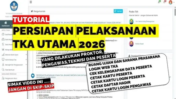 TKA: Persiapan dan Pelaksanaan yang Optimal untuk Meningkatkan Mutu Pendidikan