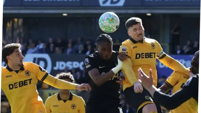 Tottenham Menang Tipis Atas Wolves, Pertarungan Sengit di Liga Inggris