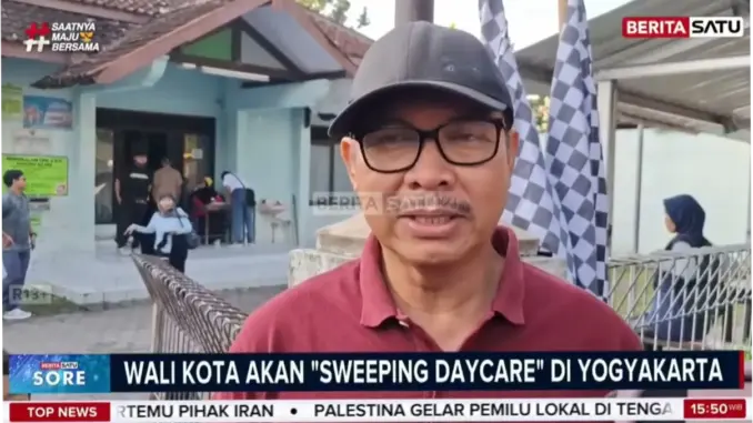 Wali Kota Yogyakarta: Daycare Wajib Pasang CCTV Imbas Kasus Little Aresa