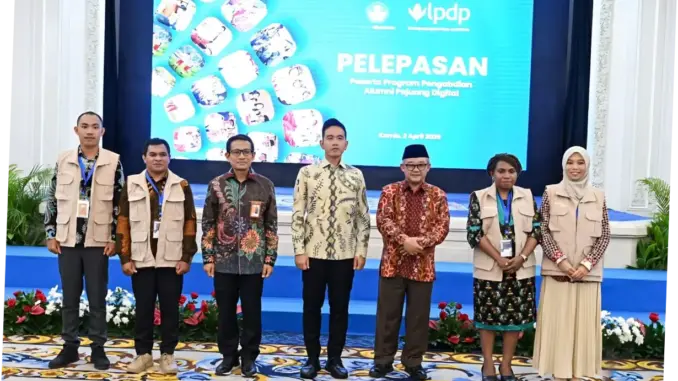 Wapres dan Mendikdasmen Lepas 150 Alumni LPDP Pejuang Digital untuk Percepat Transformasi Digital di Sekolah Dasar