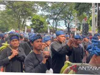 Warga Badui Titip Pesan Pelestarian Alam ke Gubernur Banten