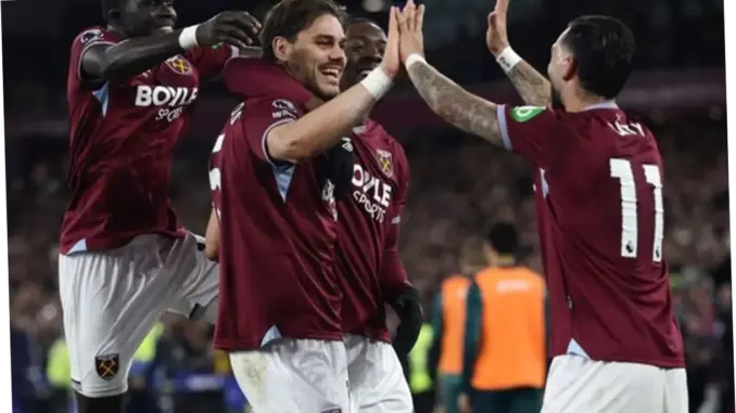 West Ham Menang Telak 4-0 atas Wolves, Tottenham Terjun ke Zona Degradasi