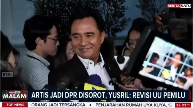 Yusril: Revisi UU Pemilu Bisa Jadi Perbaikan Menyeluruh
