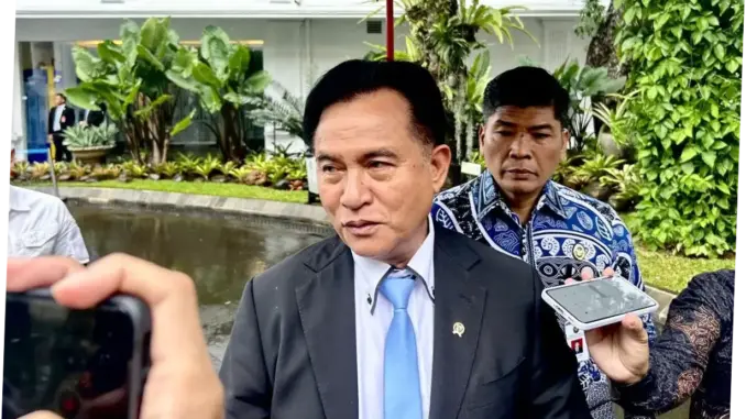 Yusril: Usulan Wapres soal kasus Andrie Yunus dibahas bersama MA