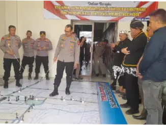 Antisipasi Dinamika Lapangan: Polres Tegal Kota Matangkan Kesiapan Lewat TFG dan Simulasi