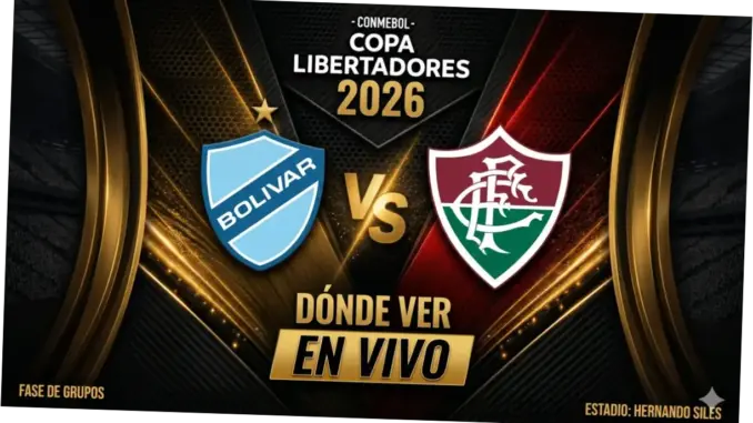 Bolívar Siap Hadapi Fluminense dalam Laga Perdana Copa Libertadores 2026