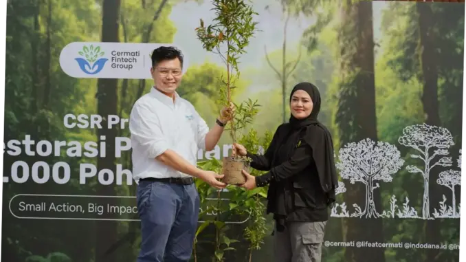 Cermati Tanam 1.000 Pohon Peringati Hari Bumi 2026