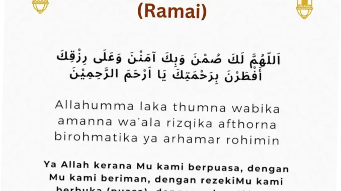 Doa Buka Puasa Zulhijjah: Jadwal dan Keutamaan