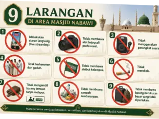 Edukasi Aturan di Masjid Nabawi, Jemaah Haji Diminta Tertib Ibadah
