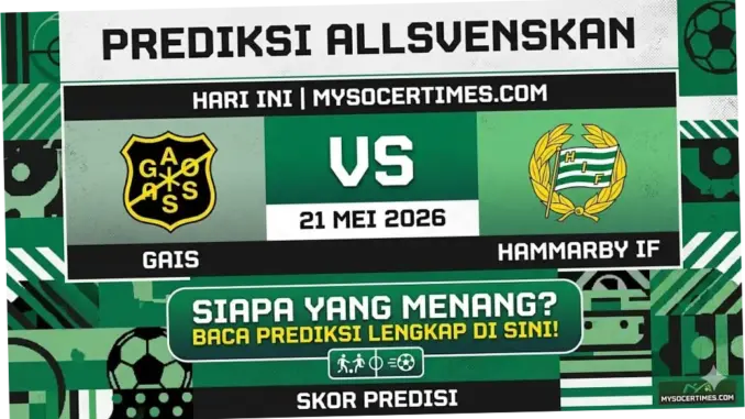 GAIS vs Hammarby: Pertarungan Sengit di Gamla Ullevi