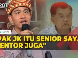 Gibran Rakabuming Sebut JK Mentor, Dinilai Tunjukkan Kedewasaan