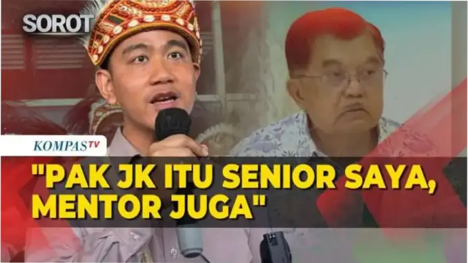 Gibran Rakabuming Sebut JK Mentor, Dinilai Tunjukkan Kedewasaan
