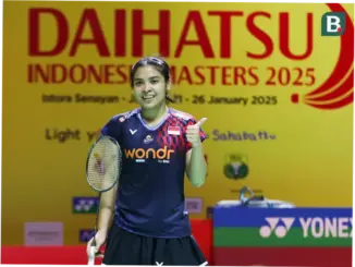 Gregoria Mariska Tunjung Amankan Tiket Final Super 750