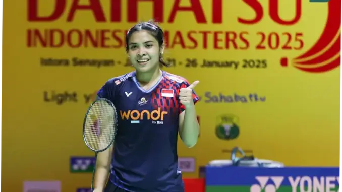 Gregoria Mariska Tunjung Amankan Tiket Final Super 750