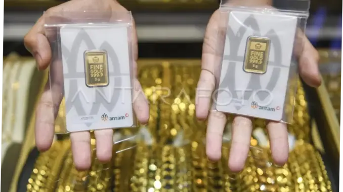 Harga Emas Antam Hari Ini: Stabil atau Turun?