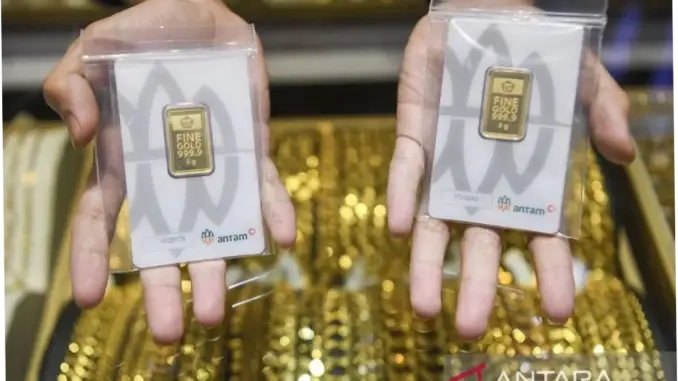 Harga Emas Antam Merosot, Apa yang Mempengaruhi Harga Emas di Indonesia?