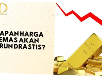 Harga Emas Mengalami Penurunan Tajam, Apa yang Mendorong Kenaikan Saham AS?