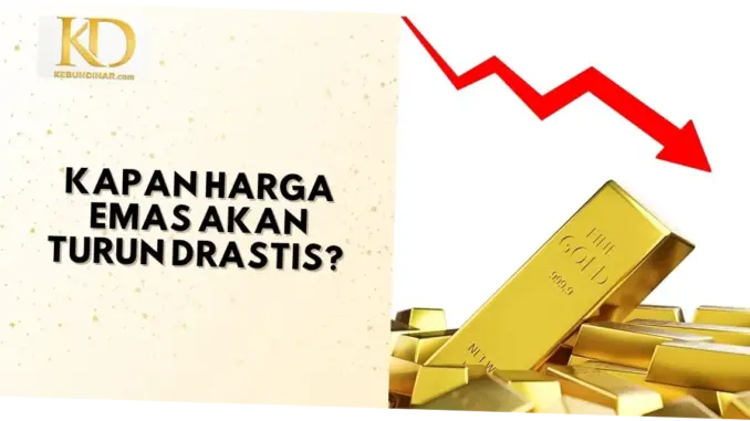 Harga Emas Mengalami Penurunan Tajam, Apa yang Mendorong Kenaikan Saham AS?