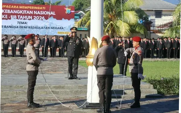 Harkitnas 2026: Wakapolda Sulut Tekankan Kedaulatan Digital dan Perlindungan Generasi Muda