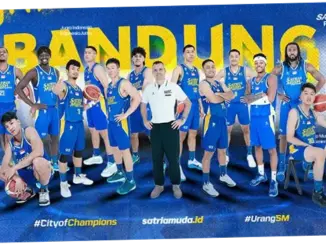 IBL 2026: Satria Muda Pertamina Bandung Menang Telak atas Kesatria Bengawan Solo