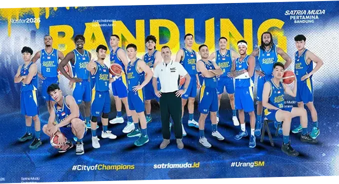 IBL 2026: Satria Muda Pertamina Bandung Menang Telak atas Kesatria Bengawan Solo