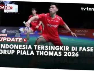 Indonesia Tersingkir di Fase Grup Piala Thomas 2026