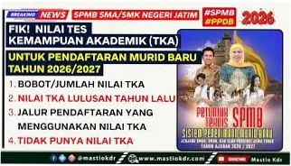 Informasi Terbaru tentang TKA: Skoring, Pengumuman, dan Syarat Resmi SPMB 2026/2027