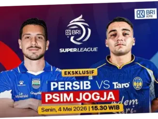 Jadwal Persib vs PSIM di Super League: Pertandingan yang Dinantikan