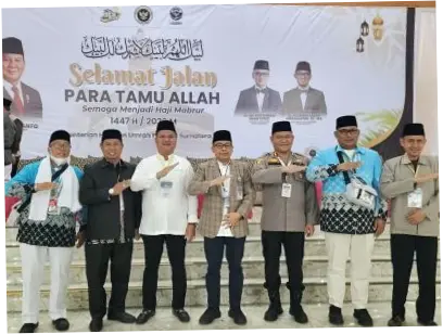 Kakanwil Kemenhaj Sambut 360 Jemaah Kloter 07 dan Pastikan Layanan Berangkat Nyaman via Kualanamu
