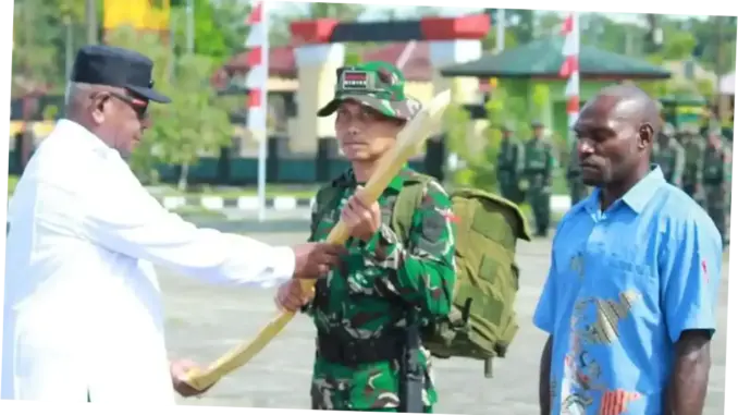Kampung Keakwa, Jadi Sasaran TMMD Reguler ke-128 Kodim 1710/Mimika