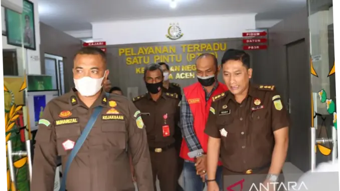 Kejari Banda Aceh Tahan Tersangka Pelecehan Seksual Anak