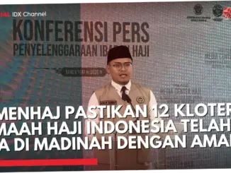 Kemenhaj Pastikan 12 Kloter Jemaah Haji Indonesia Tiba dengan Aman di Madinah