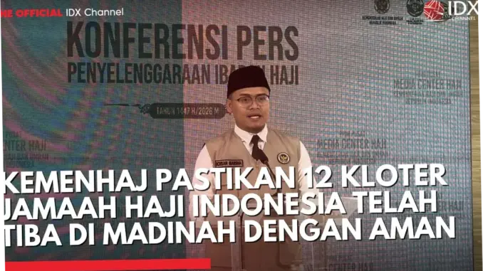 Kemenhaj Pastikan 12 Kloter Jemaah Haji Indonesia Tiba dengan Aman di Madinah