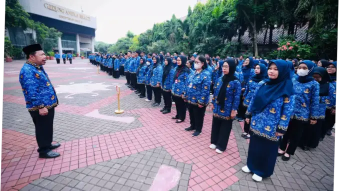 Kemensos Gelar Upacara Harkitnas, Tekankan Mutu dan Integritas Pendidikan