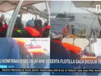 Kemlu Konfirmasi Seluruh WNI Peserta Flotilla Gaza Diculik Israel