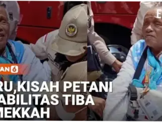 Kisah Mbah Sarjo, Jemaah Haji Tunanetra Meneguhkan Langkah ke Baitullah