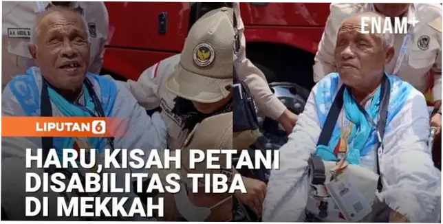 Kisah Mbah Sarjo, Jemaah Haji Tunanetra Meneguhkan Langkah ke Baitullah