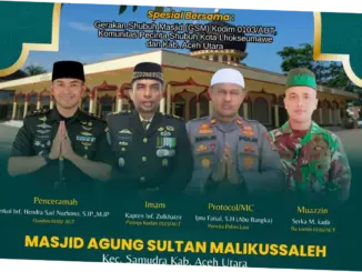 Kodim 0103 Aceh Utara Gerak Cepat Bangun Jembatan Penghubung