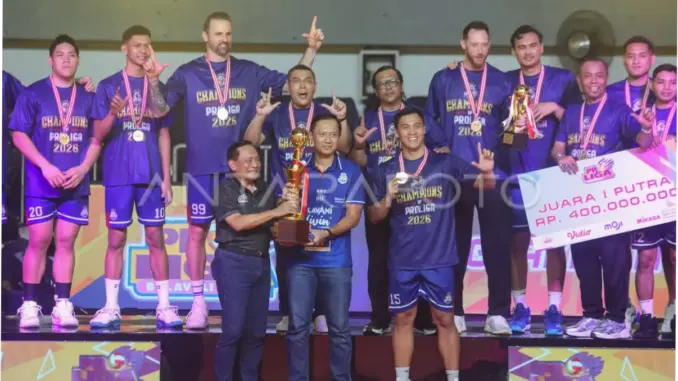 LavAni Livin' Transmedia Menjuarai Proliga 2026