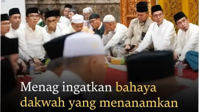Menteri Agama Nasaruddin Umar: Bahaya Dakwah yang Menanamkan Kebencian