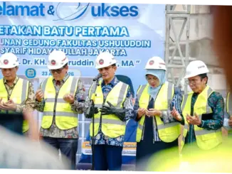 Menteri Agama Resmikan Pembangunan Gedung Fakultas Ushuluddin UIN Jakarta
