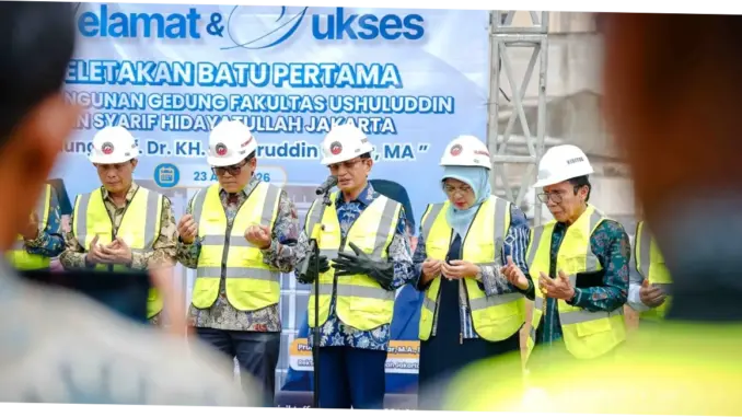 Menteri Agama Resmikan Pembangunan Gedung Fakultas Ushuluddin UIN Jakarta